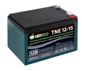 Тяговый аккумулятор Eltreco TNE12-15 (12V12A/H C3)
