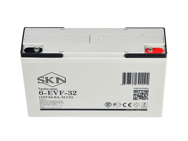 Тяговый аккумулятор SKN 6-EVF-32 (12V34.6A/H C5)