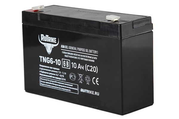 Аккумуляторная батарея RuTrike TNG6-10 (6V10A/H C20)