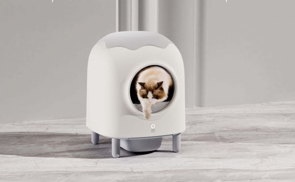 Умный самоочищающийся ящик для кошачьего туалета HHOLOVE Smart Self-Cleaning Cat Litter Box