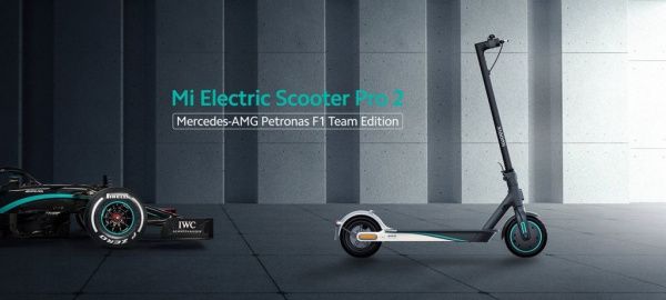 Электросамокат Xiaomi PRO 2 MI ELECTRIC SCOOTER MERCEDES-AMG PETRONAS F1 Edition